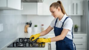 Home gas stove maintenance and repair service