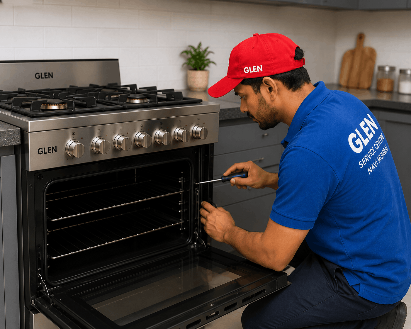 Glen cooking range repair expert — oven and burner experts